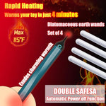 Male Masturbators Warmer 4 Pcs Drying Stick, Heating Stick Usb For Sex Toys Heat, 115°F Fast Heating?Water Silicone Toys Absorption Rods Desiccant, Erotic Doll Anal Pocket Playthings Warming Stick