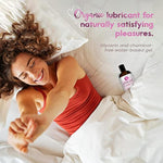 Natural Water-Based Lubricant for Women, Men, and Couples - Aloe Vera Infused with Organic Oils and Botanicals