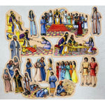 Ruth and Esther Felt Figures for Flannel Board Bible Stories - Precut