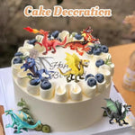Dragon Toy Figures - Ancient Flying Dragon Figurines, Mythical Action Figure Kid Toys, Girls And Boys Ages 3 And Above, Pack Of 6