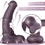 Realistic Horse-Inspired Dildo - Lifelike Texture & Design, Body-Safe Silicone, Suction Cup Base For Hands-Free Fun - Adult Toy For Pleasure & Exploration(Large) Brown