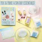 DIY Spa Craft Kit with Salt Scrubs, Fragrances & Shimmer Lotion Supplies