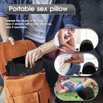 Sex Position Pillow Sex Dice Set-Dildo Pillow Dildo Mount Sex Toys Inflatable Sex Cushion Sex Games For Adult Couples Sex Women G Spot Cushion Sex Furniture Pillow For Couples (Black)