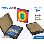 Geomag Masterbox Magnetic Toys for Kids Ages 8+, 248pc Blue Educational STEM Magnets for Kids - Swiss-Made Magnetic Blocks, Tiles and Building Toys from 100% Recycled Plastic