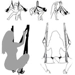 Door Sex Swing For Adult Sexy Slave Slings And Swings Restraint Bondage Kit,Adjustable Straps For Couples Sex Toys Sex Furniture Bdsm Bondage Restraint