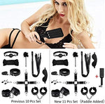 11-Piece Leather Bondage Set – Restraint Kit for Couples & Beginners