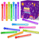 Christmas Stocking Party Goodie Bag Stuffer Fillers For Kids, 32 Pack Mini Bubble Wand Toys Gifts For Toddlers, Small New Years Basket Pinata Birthday Party Favor Supplies Classroom School Stuff Prize