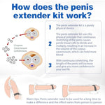 Penis Extender Stretcher Kit, Penis Pump Sex Toys For Men, Penis Enlarger Stretcher Exercise, Wearable Adjustable Traction Penis Training Device Set, Male Penis Extension Training Device, Male Sex Toy