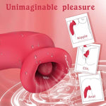 G Spot Vibrator Adult Sex Toys?Sucking Vibrator?10 Tongue Vibrating Modes And 10 Sucking Modes,Clitoral Nipple Stimulator,Tongue Sex Toy Vibrator, For Woman Couples Adult Sex Games