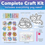 Axolotl Big Gem Diamond Painting Kit for Kids Ages 6-8+