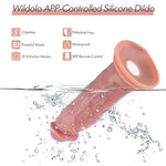 Realistic Silicone Dildo, 9.1 Inch App Controlled Premium Vibrator, Adult Unisex Toy, Classic Dildo