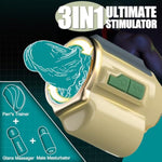 Male Masturbator Adult Sex Toys For Men - Automatic Rotating Vibrating Blowjob Sex Machine Penis Vibrator Stroker, Mens Masturbation Cup For Glans Training Stimulation Pocket Pussy Male Sex Toy