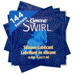 Silicone Lubricant Sachet - 144 Count Bag 0.07 Fl Oz / 2 Ml Each Gel Lube, Non-Sticky Formula, Personal Lubricant For Men, Women And Couples, Travel-Friendly