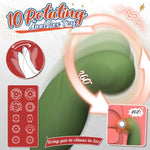 Rotating Anal Vibrator Prostate Massager Sex Toys, Vibrating Butt Plug C-Shaped Adult Anal Toys For Men With Dual Silicone Cock Rings, Remote Control Anal Butt Plug Couple Vibrators For Male Sex Toys