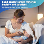 Electric Nipple Inverted Corrector Sunken Short Nipples Sucker Correction Puller Breastfeeding Pump Led Touch Screen Rechargeable Portable For Women&Men - White