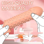 Penis Sleeve,Cock Sleeve Extension Sheath Penis Ring With Ball Stretcher For Enlarge Thicken, Reusable Penis Sleeve For Adult Male Sex Toys For Men Couple