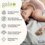 Gaia Eco Bullet Plant-Based 4" Smooth Waterproof Bullet Vibrator In Green Made Of Sustainable Biofeel™ Worlds First Plant Based Vibe For Vagina Anal Play Vibrating Pleasure Couples