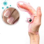 Finger Vibrator Sleeve For Women G-Spot Massager,Clit Vagina Stimulator Massager Bullet Vibrator Masturbator For Female Lesbian Adult Sex Toys For Couple