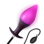 Inflatable Butt Plug Expansion Diameter 1.57'' To 3.93'' Anal Trainer Silicone Anal Plug With Tapered Tip And Flared Base For Beginner Advanced Adult Sex Toys For Men Women Couples