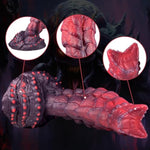 Fantasy Monster Dildo, 8.26" Alien Tentacle Silicone Dildo With Suction Cup, Thick Giant Xl Anal Plug With Textured Design For G Spot Prostate, Sex Toys For Women Men Gay
