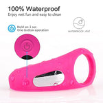 Small Clitoral Stimulator - Men'S Penis Sleeve, Soft Rubber Ring, Interactive Silicone Sex Products For Lovers, Adult Masturbator, Sexual Goods Shared By Men And Women (Red)