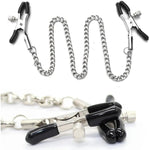 Bdsm Nipple Toys Adjustable Metal Nipple Clamps, Nipple Clamps Sexual Pleasure Tools For Women Couples, Nipple Clips Breast Flirting Stimulation, Nipple Rings Bdsm Adult Sex Toys Bondage Wellness