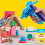 Mini Gingerbread House Building Kit with 8 Cans, Arts & Crafts Toy Ages 5+