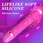 G Spot Vibrator Dildo, 10 Vibration Modes, Lifelike Design Silicone Peni Powerful Vibrating Massagers For Clitoral Vagina And Anal Stimulation, Adult Sex Toys For Women Or Men