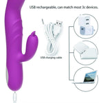 G Spot Vibrator 8 Seconds To Climax Finger Shaped Waterproof Vibrator For Women Finger Vibrators Adult Sex Toys For Women Rechargeable Handheld High Frequency Portable Deep Massager