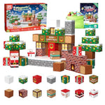Magnetic Blocks, 100Pcs Magnetic Building Block Cubes, Stem Montessori Sensory Toys For Kids Boys Girls Ages 3 4 5 6 7 8 9 10 (Christmas Version)