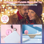 Nipple Toys Nipple Vibrator,Nipple Clamps Stimulator With 10 Vibration Modes, Silicone Lightweight Invisible Nipple Toy,Bdsm Fetish Flirting Kinky Female Sex Toy For Women Couples Sex Pleasure