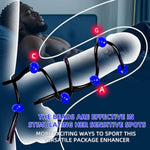 Adjustable Silicone Penis Ring,Multi-Coloured Cockring Cock Sexual Stimulation Device With 9 P Different Sizes For Erection Enhancing Long Lasting Stronger, Adult Sex Toys For Men Or Couple Pleasure