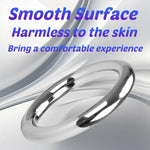 Stainless Steel Penis Cock Rings Metal Ring Penis Loop Metal Delay Ring Stronger Erection Enhancer Sexual Toy For Male(40Mm)