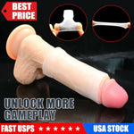 Silicone Male Extender Stretcher Penis Cock Sleeve Male Glans-Protector Cap Enlargement Vacuum Enhancer, Xl, 1 Pcs