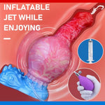 Inflatable Liquid Silicone Massager for Relaxation and Wellness