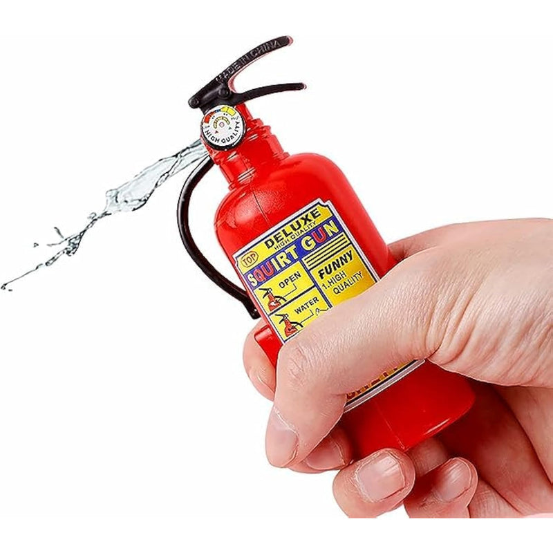 3Pcs Realistic Fire Extinguisher Toys, 4 Inches Refillable Firefighter Wate