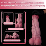 Sex Toys Realistic Dildo Silicone With Strong Suction Cup Dildos,Safety Material Used For G-Spot And Anal Stimulation Adult Toy,Suitable For Hands-Free Games For Women Men And Couples (D219R-L)