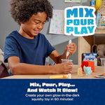 Elmer's Kids DIY Activity Kit for Creating Glow in the Dark Squishy Toys, 13 Piece Set
