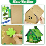 6 Set St. Patrick’s Day Leprechaun Trap Craft Kits for Kids, School & Party Activity