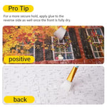 Clear Puzzle Glue with Silicone Brush and Sponge Head, 120mL