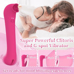 Sex Toys For Women, Dildo Vibrator Adult Toys, Sexual Pleasure Tools For Women Female Tongue Vibrator, Women'S Sextoy Triple Action Woman Nipple Clitoris Stimulator With 10 Licking & Vibrating Modes