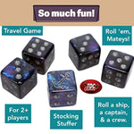 TDC Games Ship Captain Crew Dice Game, Great for Party Favors, Family and Travel Games, Dice Game for Adults