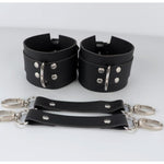 Restraint Kit With Handcuffs & Foot Cuffs - Bed Ties For Couples Beginners