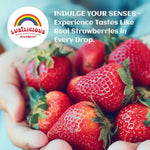 Lubilicious Strawberry Water Based Lube - Strawberry Flavored Lube - Strawberry Lube Water Based Edible Lube - Personal Lubricant - Strawberry Edible Lubricant - Lube Flavored Strawberry 3.2 Oz (1)