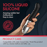 Realistic Thrusting Anal Vibrator Sex Toy Prostate Massager With 7 Thrusting Actions Vibration Modes For Men, Wearable Anal Thruster Vibrating Butt Plug For Beginner Or Advanced User Waterproof