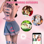 Wearable Panty Vibrator Sex Toys - App?Remote Control G Spot Anal Dildo Vibrator For Couples With Vibrating Bullet Egg, 10 Vibrations Butterfly Clitoral Massager Adult Sex Toys & Games For Women Men…