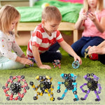 Transformable Fidget Spinners 9-Pack – Sensory Toys For Kids & Adults With Adhd, Autism, Anxiety Relief