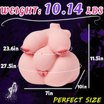 10.14 LBS Sex Dolls for Men Masturbator with Penetrable Big Nipples, Sex Toys with Realistic Boobs Vagina and Anal, 5 in 1 Torso Love Doll with Pocket Pussy for Men Masturbation