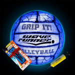 Waterproof Volleyball With Sure-Grip Technology - Beach & Pool Volley Ball For Kids, Teens, Adults | Outdoor Sports Gear For Day & Night Play