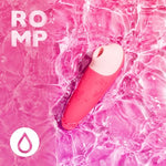ROMP Shine X Clit Sucker Adult Sex Toys, 10 Powerful Suction Levels, Pink